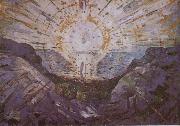 Edvard Munch Sun painting